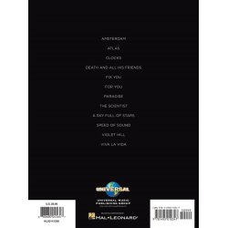 Coldplay: Authentic Transcriptions Of 12 Classics