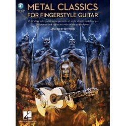 Metal Classics For Fingerstyle Guitar Tab Bk/Audio Online
