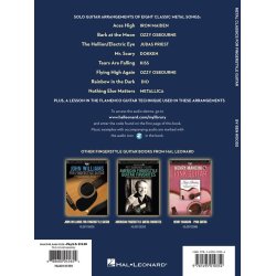 Metal Classics For Fingerstyle Guitar Tab Bk/Audio Online
