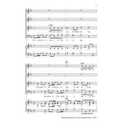 With the Voice of Joy and Thanksgiving : from Chandos Anthem No. 6