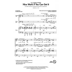 George Gershwin: Nice Work If You Can Get It (Arr. Brymer) (ShowTrax CD)
