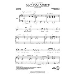 King Carole You've Got A Friend (Arr Huff Mac) Sab Choral
