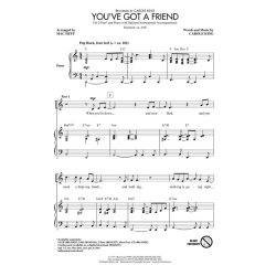 King Carole You've Got A Friend (Arr Huff Mac) 2 Part Choral