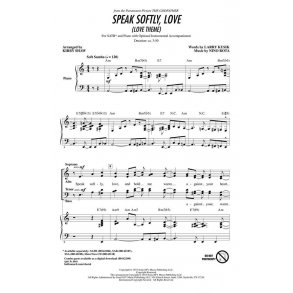 Speak Softly Love ShowTrax CD : ShowTrax CD