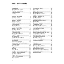 Rock House Ukulele A Complete Course Method Uke Bk/Audio Online