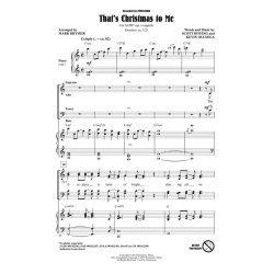 Pentatonix: That's Christmas To Me (SATB)