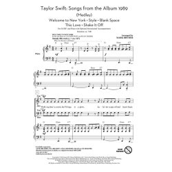 Taylor Swift: 1989 Medley (Arr. Brymer) (SATB)