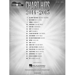 Strum & Sing Chart Hits 2014 2015 Gtr Bk