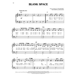 Easy Piano Play-Along Volume 19: Taylor Swift (Book/Online Audio)