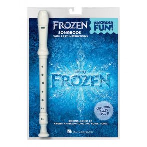 Frozen: Recorder Fun! (Blokfljte + Begynder bog med Frost sangene)