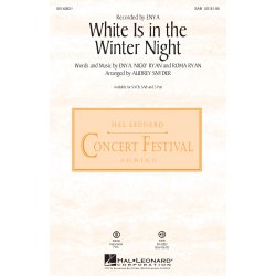 Enya White Is In The Winter Night (Snyder Audrey) Sab Choral