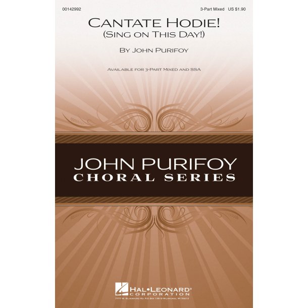 Cantate Hodie! (Sing on This Day!)
