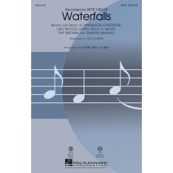 Bette Midler: Waterfalls (SATB, arr. Lojeski)