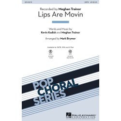 Meghan Trainor: Lips Are Movin (Arr. Brymer) (SATB)