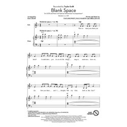 Blank Space ShowTrax CD : ShowTrax CD