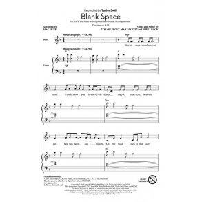 Blank Space ShowTrax CD : ShowTrax CD