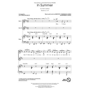 In Summer : from Frozen