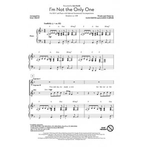 Sam Smith: I'm Not The Only One (SSA)