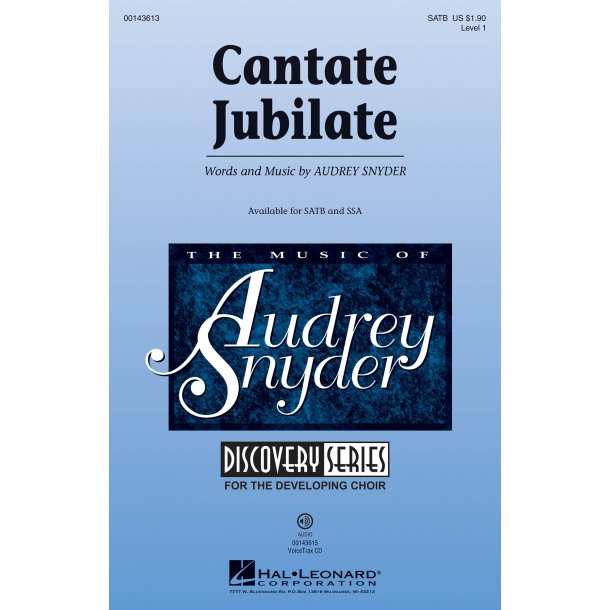 Cantate Jubilate : Discovery Level 1