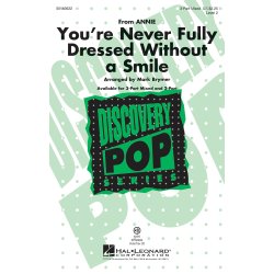 Greg Kurstin: You're Never Fully Dressed Without A Smile From 'Annie' (Arr. Brymer) (3-Part)