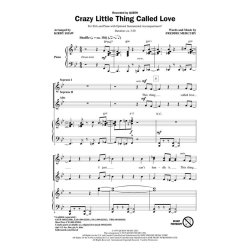 Mercury Freddie Crazy Little Thing Called Love (Shaw Kirby) Ssa Choral