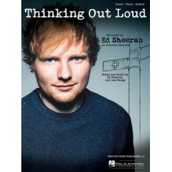 Ed Sheeran Thinking Out Loud - Klaver, Vocal og Guitar nodeark