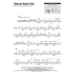 Drum Play Along Volume 39 Kiss Drums Bk/Cd