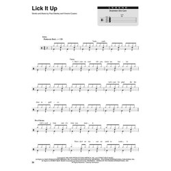 Drum Play Along Volume 39 Kiss Drums Bk/Cd