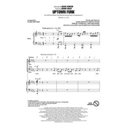 Mars Bruno Uptown Funk (Arr Brymer Mark) Satb Chor