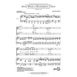 Jesus What A Wonderful Child (Arr Dilworth Rollo) Sab Choral