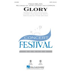 Glory From "Selma" (SATB Songbook)