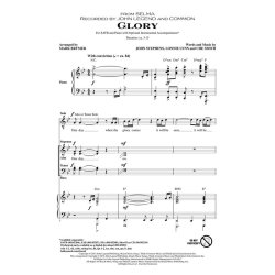 Glory From "Selma" (SATB Songbook)