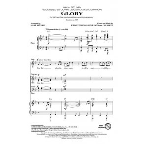 John Legend: Glory (Arr. Mark Brymer) (ShowTrax CD)