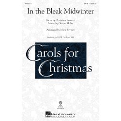Christina Rosetti: In The Bleak Midwinter (Arr. Brymer) (SATB)