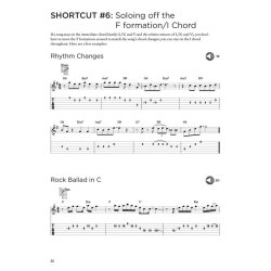 Fred Sokolow: Shortcuts For Guitar - Tips To Make You A More Skillful Player In No Time (Book/Online Audio)