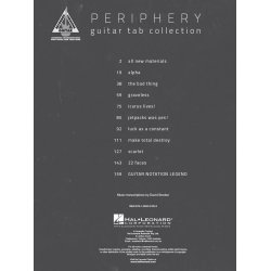 Periphery Guitar Tab Collection Guitar Recorded Version Gtr Tab Book