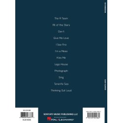 Ed Sheeran For Easy Guitar