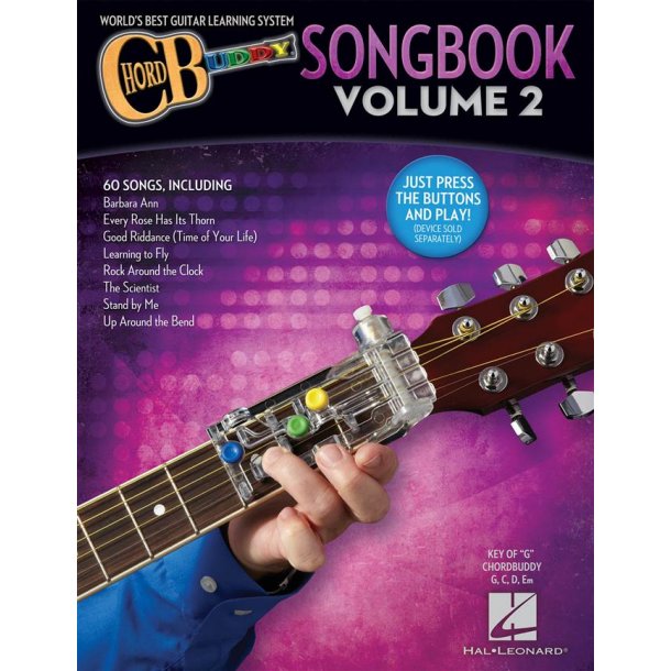 Chord Buddy Guitar Method Songbook: Volume 2