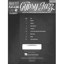 Ukulele Play-Along Volume 39: Gypsy Jazz (Book/Online Audio)