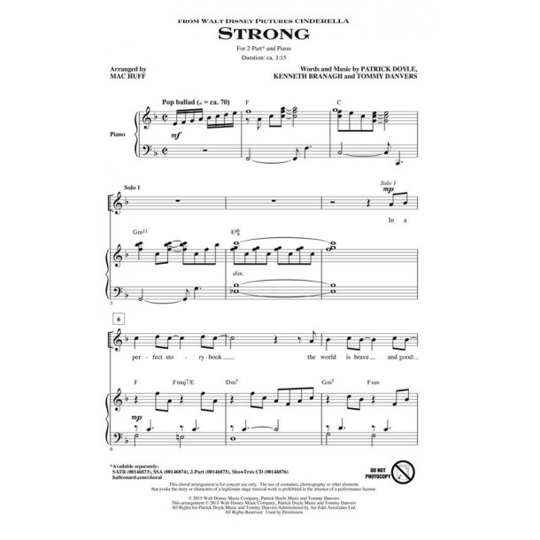 Strong (from Cinderella)
