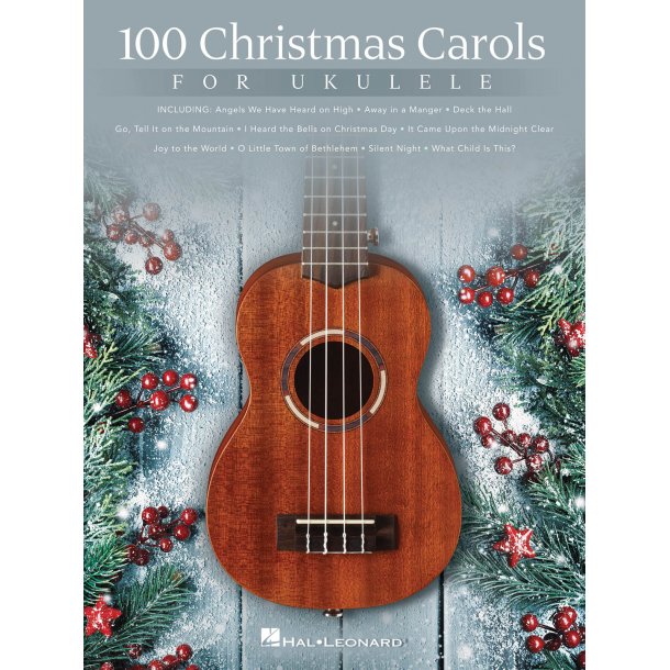 100 Christmas Carols For Ukulele Uke Book