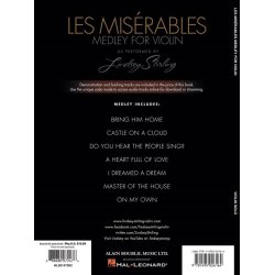 Les Mis&eacute;rables: Medley For Violin Solo - As Performed By Lindsey Sterling (Book/Online Audio)