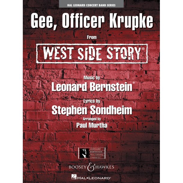 Gee, Officer Krupke - From West Side Story