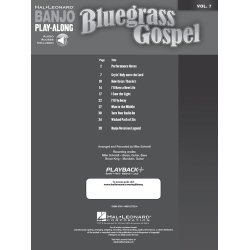 Banjo Play-Along Volume 7: Bluegrass Gospel (Book/Online Audio)