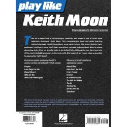 Play Like Keith Moon: The Ultimate Drum Lesson (Book/Online Audio)