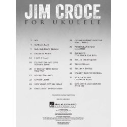 Jim Croce For Ukulele