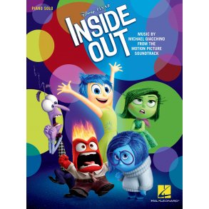 Giacchino Inside Out Disney Pixar Motion Picture Piano Solo Songbook