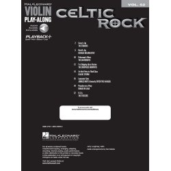 Violin Play-Along Volume 52: Celtic Rock (Book/Online Audio)
