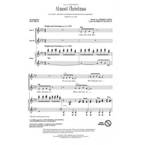 Andrew Lippa: Almost Christmas (From 'A Little Princess') (Arr. Huff) (2-Part)