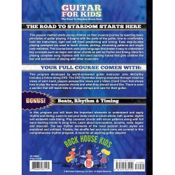 Rock House Kids: Guitar For Kids (Book/DVD)